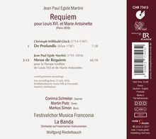 Jean-Paul-Egide Martini (1741-1816): Requiem für Louis XVI.und Marie Antoinette, CD