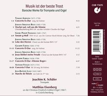 Musik für Trompete &amp; Orgel - "Musik ist der beste Trost", CD