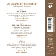 Die Gesänge der Zisterzienser, 3 CDs