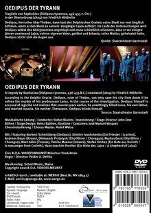 Carl Orff (1895-1982): Oedipus der Tyrann, DVD