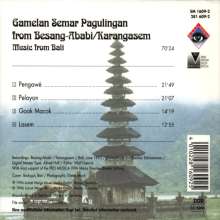 Bali: Gamelan Semar Pagulingan, CD