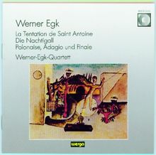 Werner Egk (1901-1983): La Tentation de St.Antoine, CD