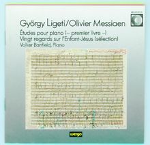 György Ligeti (1923-2006): Etüden für Klavier solo Nr.1-6 (1985), CD