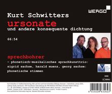 Kurt Schwitters (1887-1948): Ursonate, CD