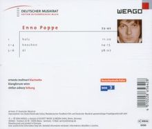 Enno Poppe (geb. 1969): Holz-Knochen-Öl, CD