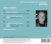 Rodion Schtschedrin (geb. 1932): 24 Präludien &amp; Fugen, 2 CDs