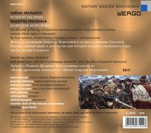 Rodion Schtschedrin (geb. 1932): Boyarina Morozova (Choroper), CD