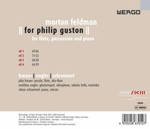 Morton Feldman (1926-1987): Trio For Philip Guston für Flöte,Klavier &amp; Percussion, 4 CDs