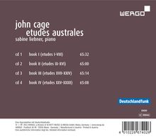 John Cage (1912-1992): Etudes Australes Book 1-4, 4 CDs