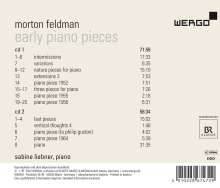 Morton Feldman (1926-1987): Early Piano Pieces, 2 CDs