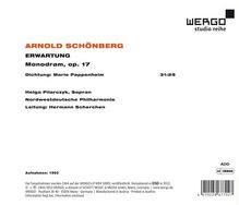 Arnold Schönberg (1874-1951): Erwartung (Monodram) op.17, CD