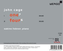 John Cage (1912-1992): One7, CD