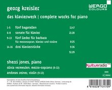 Georg Kreisler (1922-2011): Klavierwerke, CD