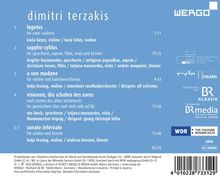 Dimitri Terzakis (geb. 1938): Visionen für Chor, Erzähler, Viola, CD