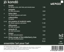 Jo Kondo (geb. 1947): Kammermusik "Bonjin", CD