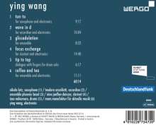 Ying Wang (geb. 1976): Chamber Music renewed, CD