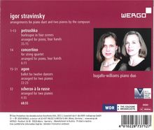 Igor Strawinsky (1882-1971): Arrangements für Klavier 4-händig &amp; 2 Klaviere, CD
