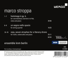 Marco Stroppa (geb. 1959): Kammermusik "Space", CD