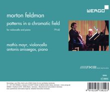 Morton Feldman (1926-1987): Patterns in a Chromatic Field für Cello &amp; Klavier, CD