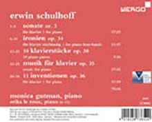 Erwin Schulhoff (1894-1942): Klavierwerke, CD