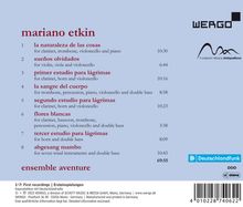 Mariano Etkin (geb. 1943): Kammermusik "Flores blancas", CD