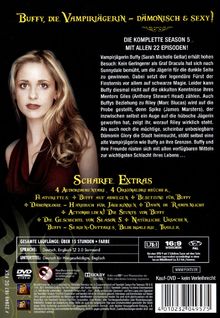 Buffy - Im Bann der Dämonen Season 5, 6 DVDs