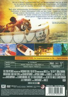 Life Of Pi, DVD