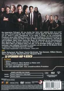 24 Staffel 9: Live Another Day, 4 DVDs
