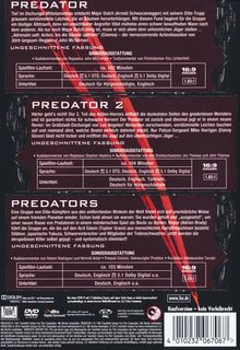 Predator 1-3 Collection, 3 DVDs