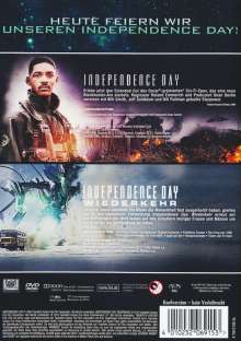Independence Day 1 &amp; 2, 2 DVDs