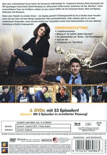 Bones - Die Knochenjägerin Staffel 6, 6 DVDs