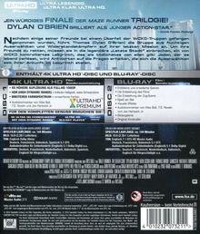 Maze Runner 3 - Die Auserwählten in der Todeszone (Ultra HD Blu-ray &amp; Blu-ray), 1 Ultra HD Blu-ray und 1 Blu-ray Disc