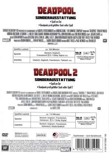 Deadpool 1 &amp; 2, 2 DVDs