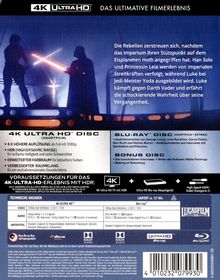 Star Wars Episode 5: Das Imperium schlägt zurück (Ultra HD Blu-ray &amp; Blu-ray), 1 Ultra HD Blu-ray und 2 Blu-ray Discs