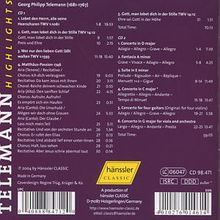 Telemann - Highlights, 2 CDs