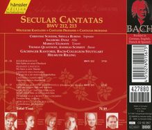 Johann Sebastian Bach (1685-1750): Die vollständige Bach-Edition Vol.67 (Kantaten BWV 212 &amp; 213), CD