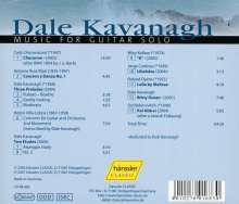Dale Kavanagh - Music for Guitar solo, CD
