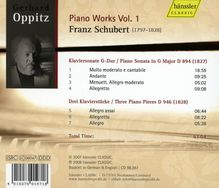 Franz Schubert (1797-1828): Klavierwerke Vol.1, CD