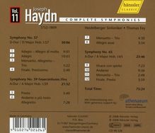 Joseph Haydn (1732-1809): Symphonien Nr.57,59,65, CD