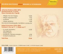 Johannes Brahms (1833-1897): Klavierkonzert Nr.2, CD