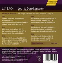 Johann Sebastian Bach (1685-1750): Lob- und Dankkantaten, 6 CDs
