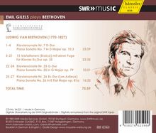 Ludwig van Beethoven (1770-1827): Klaviersonaten Nr.7,25,26, CD