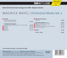 Maurice Ravel (1875-1937): Orchesterwerke Vol.1, CD