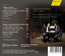 George Enescu (1881-1955): Sämtliche Werke für Cello &amp; Klavier, 2 CDs