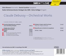 Claude Debussy (1862-1918): Orchesterwerke, CD