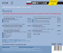 SWR Vokalensemble Stuttgart - Russia, CD