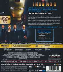 Iron Man (2008) (Ultra HD Blu-ray &amp; Blu-ray), 1 Ultra HD Blu-ray und 1 Blu-ray Disc