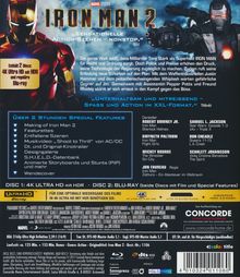 Iron Man 2 (Ultra HD Blu-ray &amp; Blu-ray), 1 Ultra HD Blu-ray und 1 Blu-ray Disc