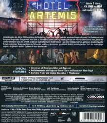Hotel Artemis (Ultra HD Blu-ray &amp; Blu-ray), 1 Ultra HD Blu-ray und 1 Blu-ray Disc
