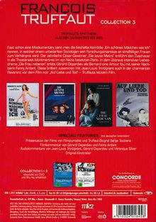 Francois Truffaut Collection 3, 4 DVDs